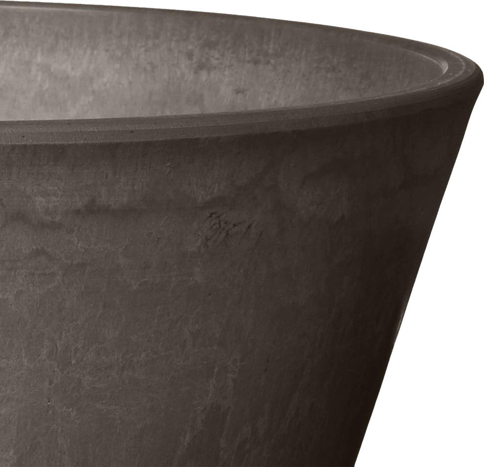 Sleek Bulb Pan, Dark Charcoal