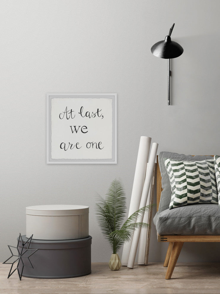"We Are One II<br>" Framed Painting Print, 24x24