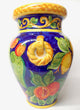 Sicilian Ceramiche Artistiche La Giara Large Orcio Vase With Fruit