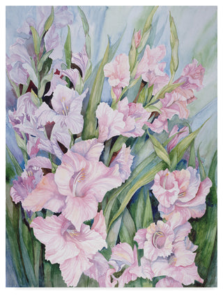 Joanne Porter 'Gladiolus' Canvas Art, 24"x18"