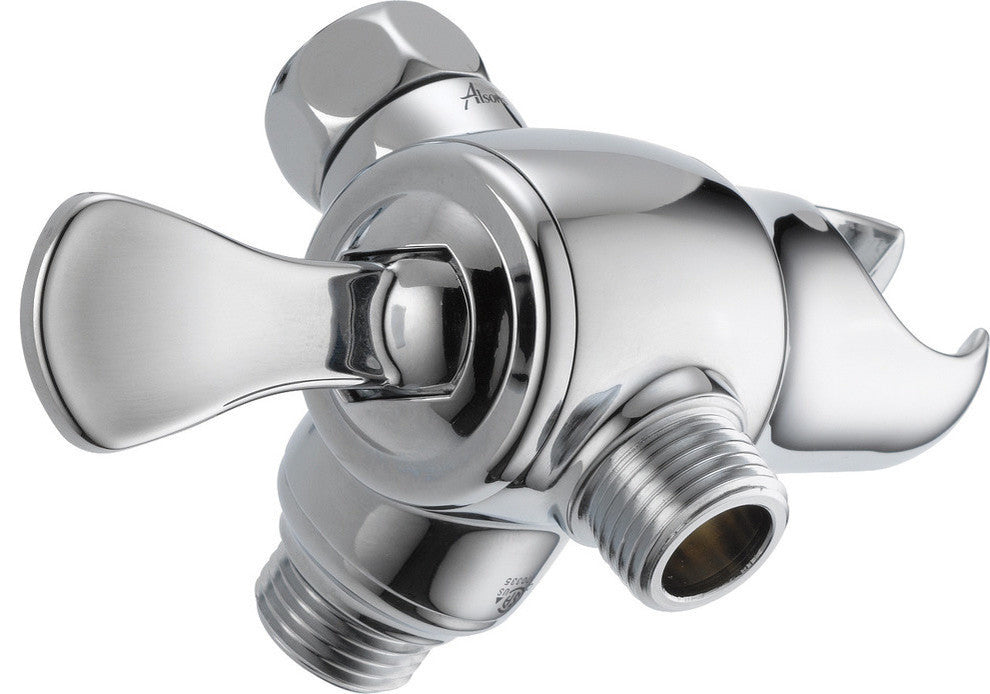 Delta 3-Way Shower Arm Diverter With Hand Shower Mount, Chrome, U4920-PK