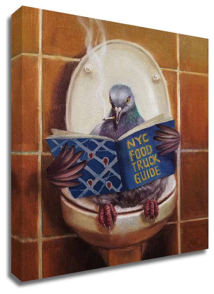 Stool Pigeon by Lucia Heffernan, Print on Canvas, Ready to Hang