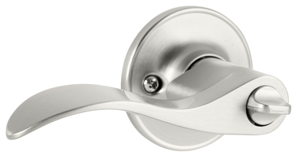 Delaney Hardware Callan Bennett Keyed Entry Lever Set, Satin Nickel