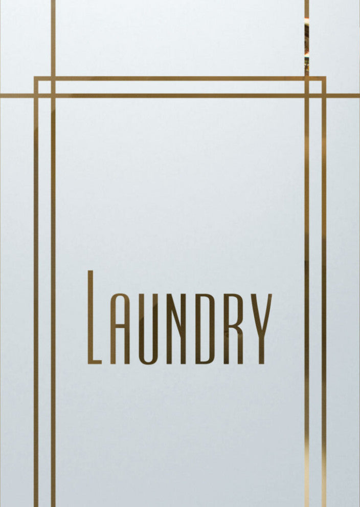 Laundry Door - Ultra Laundry - Primed - 36" x 84" - Knob on Left - Push Open