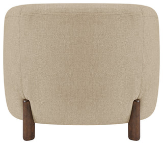Ruth Accent Arm Chair, Barley Beige, Fabric