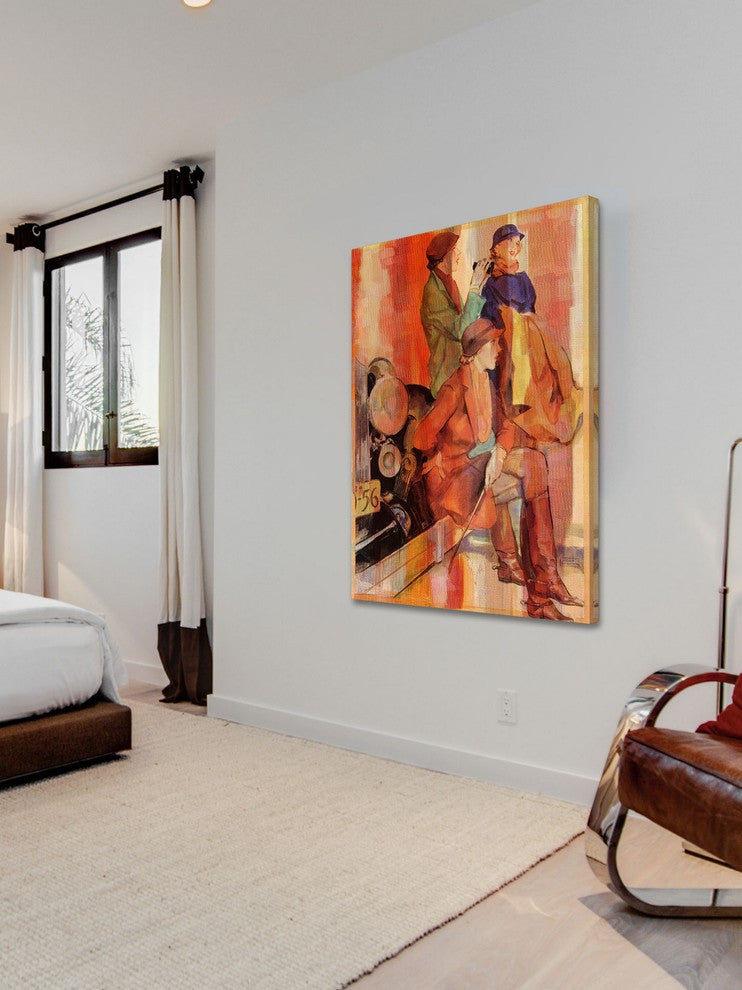 "Girl's Day" Print on Canvas, 16"x24"