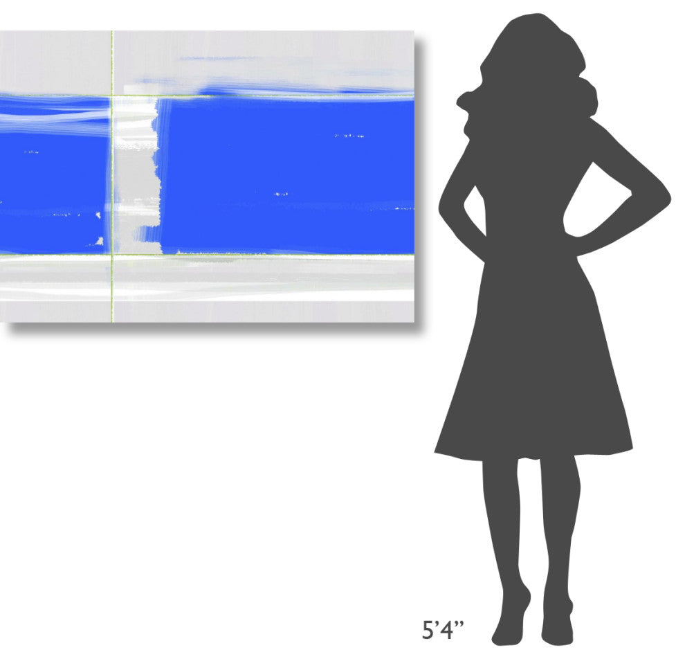 "Abstract Blue" Fine Art Print