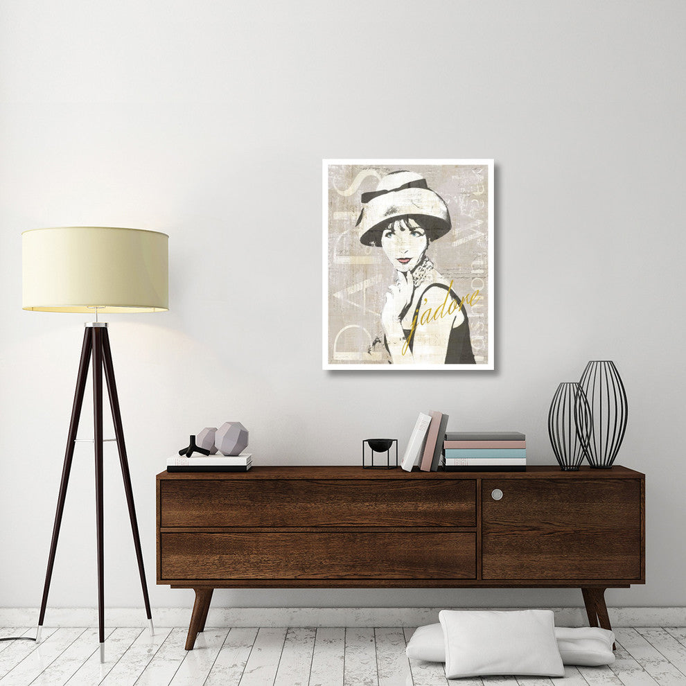 "Fashion Week Paris Halftone I" Digital Paper Print by Sue Schlabach, 30"x37"
