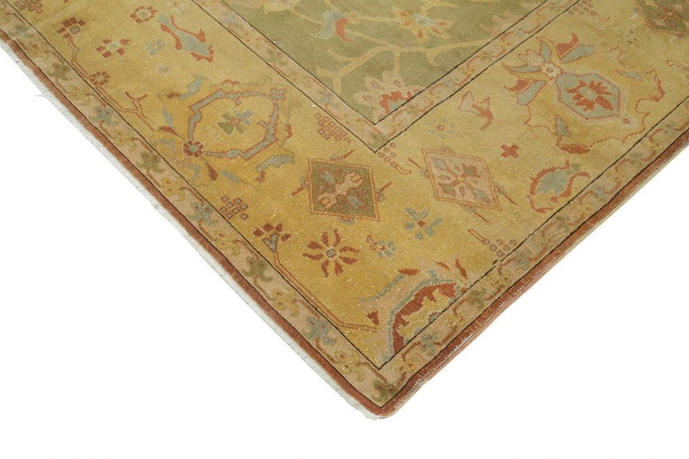 Rug N Carpet - Handmade Oriental 8' 4" x 10' 0" One-of-a-Kind Oushak Area Rug
