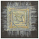 "Gold Tapestry II" Digital Paper Print by Albena Hristova, 32"x32"