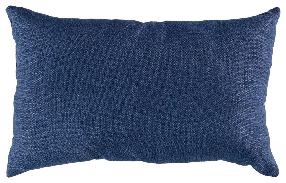 Surya Storm ZZ-405 18"x18" Pillow Cover, Navy