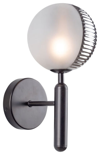 Bolla - 1-Light Wall Sconce - Black