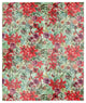 Holiday Blooms Pattern 50x60 Sherpa Fleece Blanket