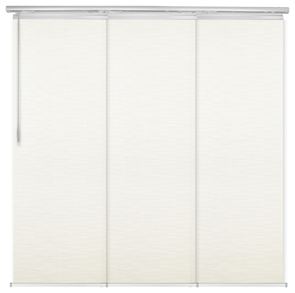 Malia 3-Panel Track Extendable Vertical Blinds 36-66"W