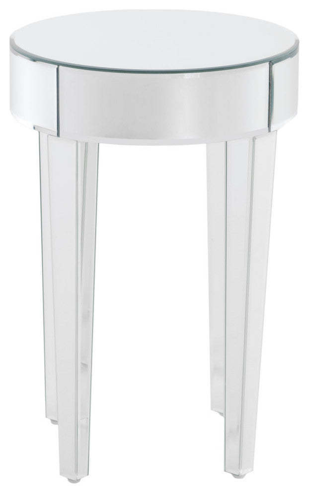 GDF Studio Alvo Mirrored Round Table