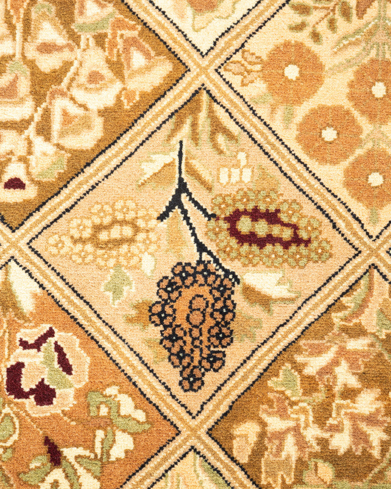 MOGUL, Hand Knotted Area Rug 4' 1" X 2' 8"