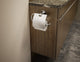 Dia Toilet Paper Holder With Cover, Chrome