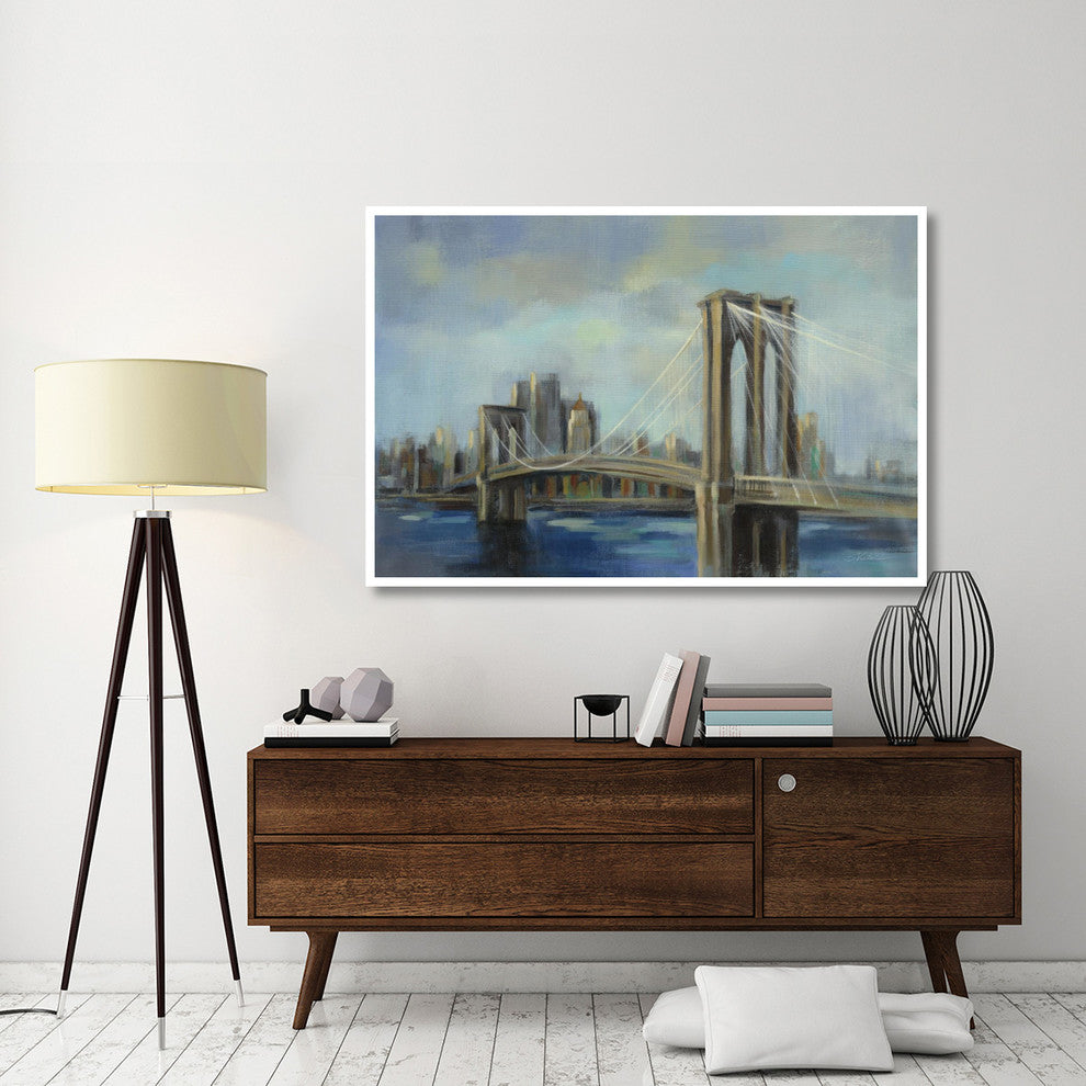 "Brooklyn Bridge" Digital Paper Print by Silvia Vassileva, 62"x42"
