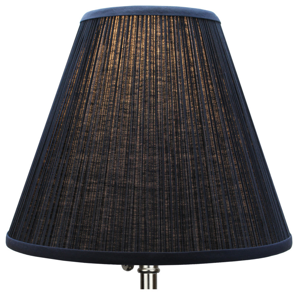 Fenchel Shades 6"x13"x11" Spider Attachment Empire Lamp Shade, Pleated Mushroom