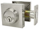 Nuk3y Hulk Deadbolt Single Cylinder, Satin Nickel, Double Cylinder