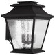 Livex Lighting Hathaway 5 Light Black Outdoor Wall Lantern