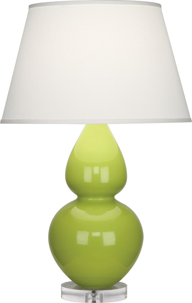 Robert Abbey RA-A673X 1-Light Table Lamp, Double Gourd