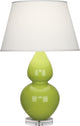 Robert Abbey RA-A673X 1-Light Table Lamp, Double Gourd