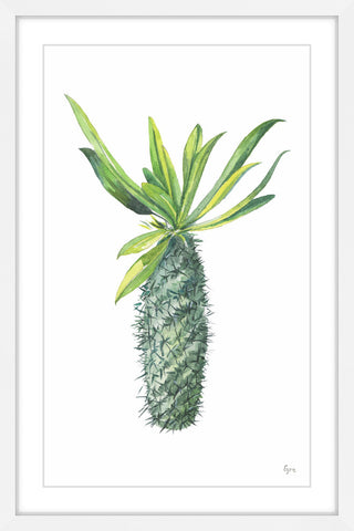 "Spartacus Cactus" Framed Painting Print, 30"x45"
