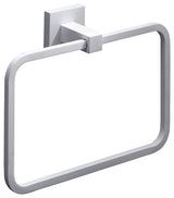 Italia Bianca Series Towel Ring, Matte White
