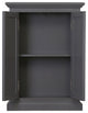 Derby 33 In. H x 24 In. W Bath Storage Wall Cabinet, Cashmere Grey