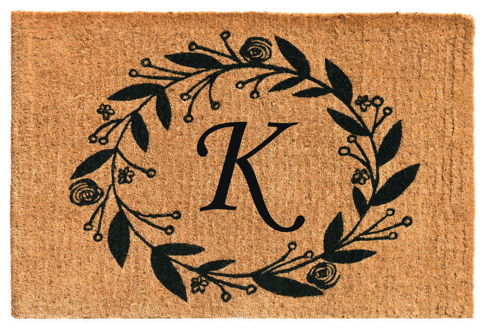 Black Rose Doormat, 24"x36"x1.5", K