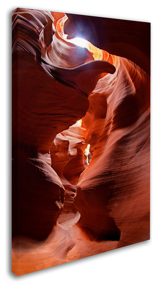 Mike Jones Photo ''Secret Canyon Fisheye'' Canvas Art, 30x47