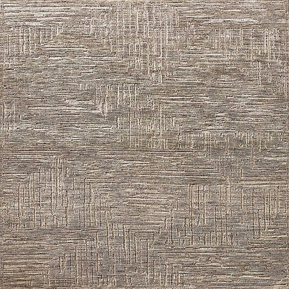 Ahgly Company Indoor Square Mid-Century Modern Area Rugs, 4' Square
