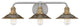Hinkley Rigby Three Light Bath 5293AN