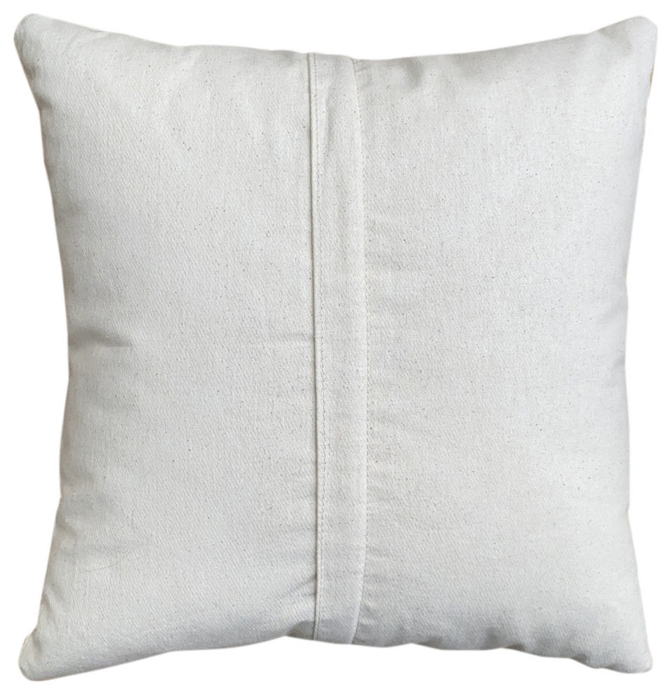 Benzara UPT-272775 2 Piece Accent Throw Pillow Set, Leaf Embroidery, Multicolor