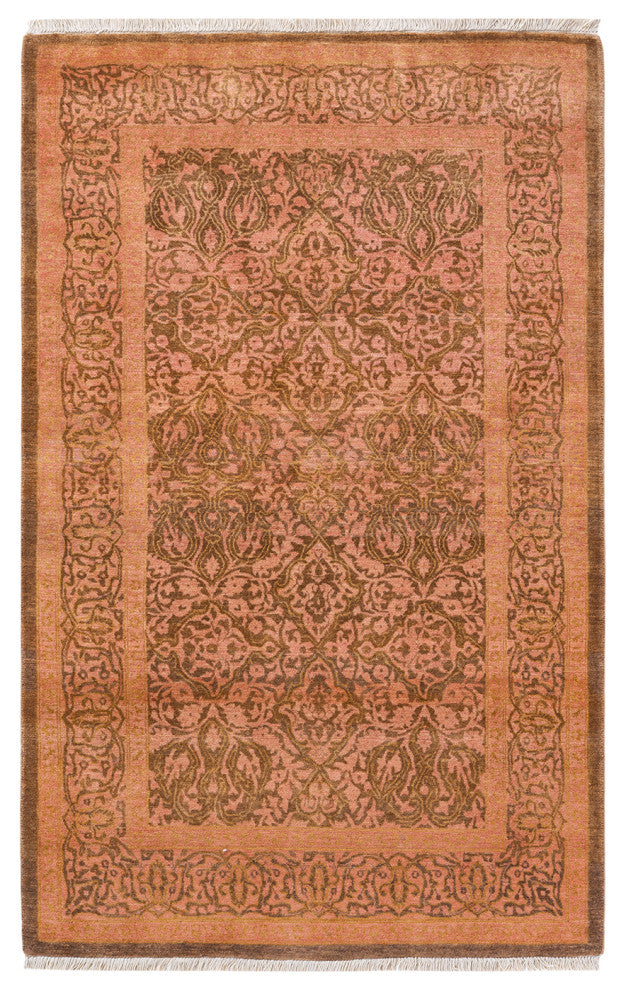 MOGUL, Hand Knotted Area Rug 4' 10" X 3' 1"