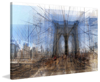 "Brooklyn Bridge" Canvas Print by Chris Albert, 75x50 cm