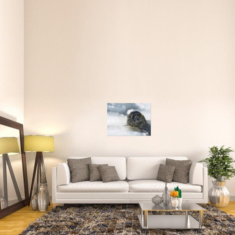 "Do You Have A Fish ?" Stretched Canvas Giclee by Holger Droste, 32x24"