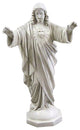 Sacred Heart Blessing Arms 37" H, Religious Jesus
