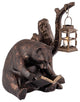 Booklover Bear Garden Lantern