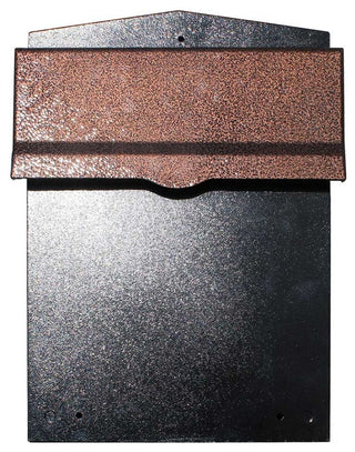 Box-Antique Copper Letter Plate, 8" to 10" Adjustable Chute