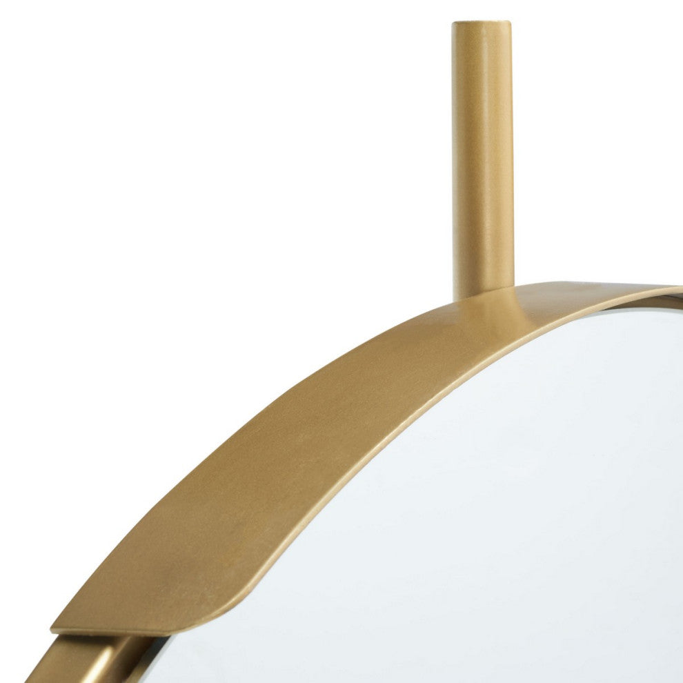 Safavieh Orford Mirror Brushed Brass