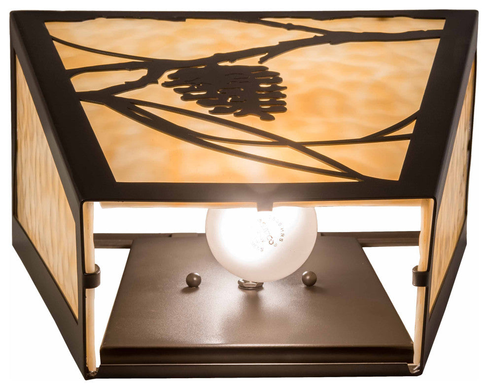 13"W Whispering Pines Wall Sconce