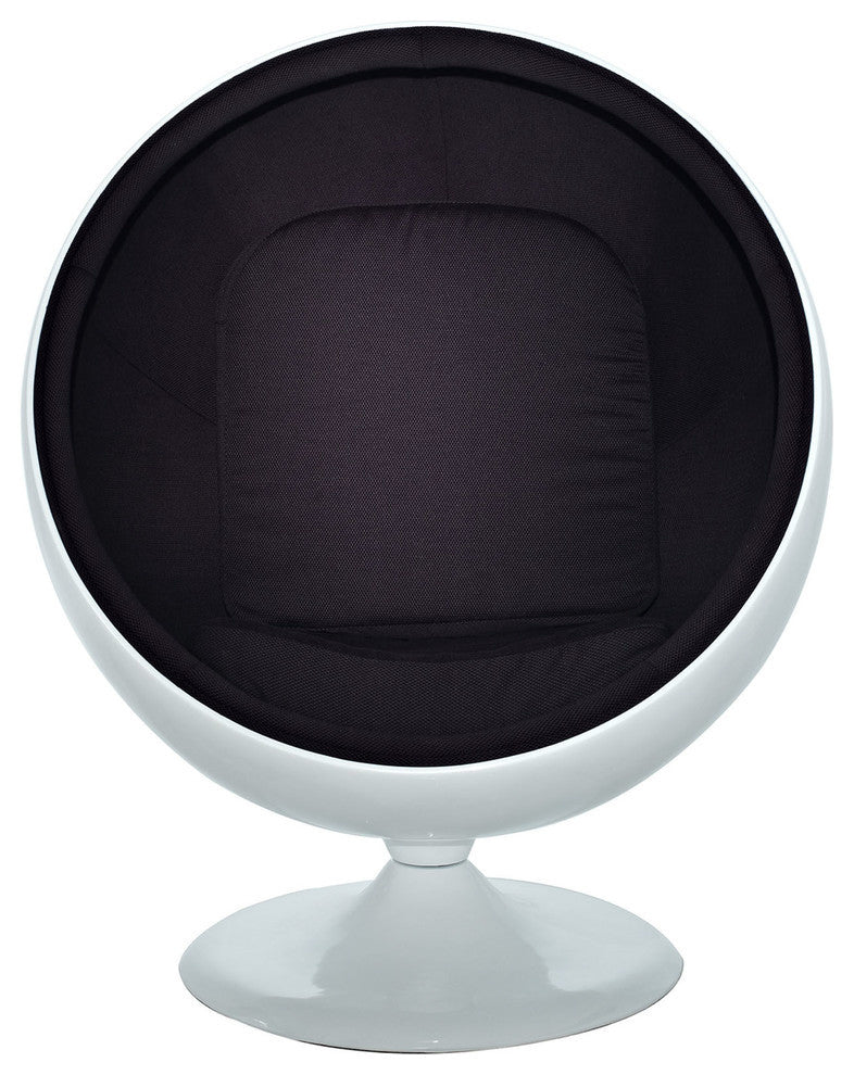 Modern Contemporary Living Room Lounge Chair Black