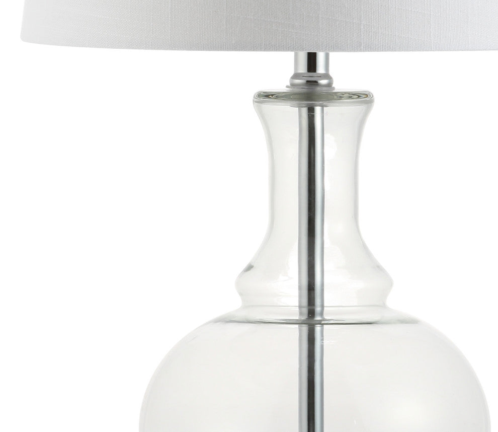 Lavelle 25" Glass Table Lamp, Set of 2