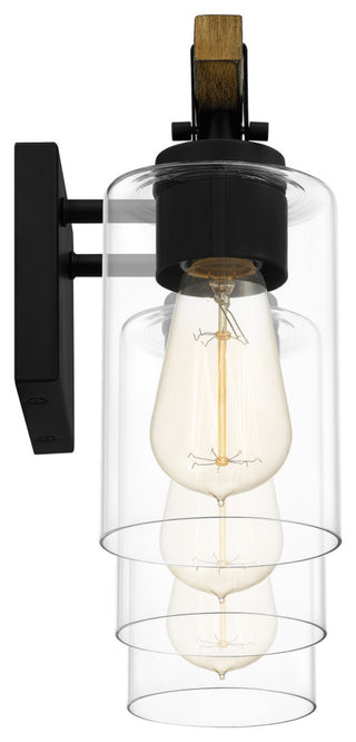 Quoizel DEVN8624 Devon Court 3 Light 24"W Bathroom Vanity Light - Matte Black