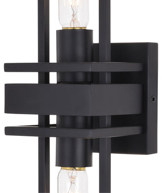 Marquis 2 Light Wall Light Matte Black