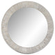 Round 35" Solid Fir Mirror