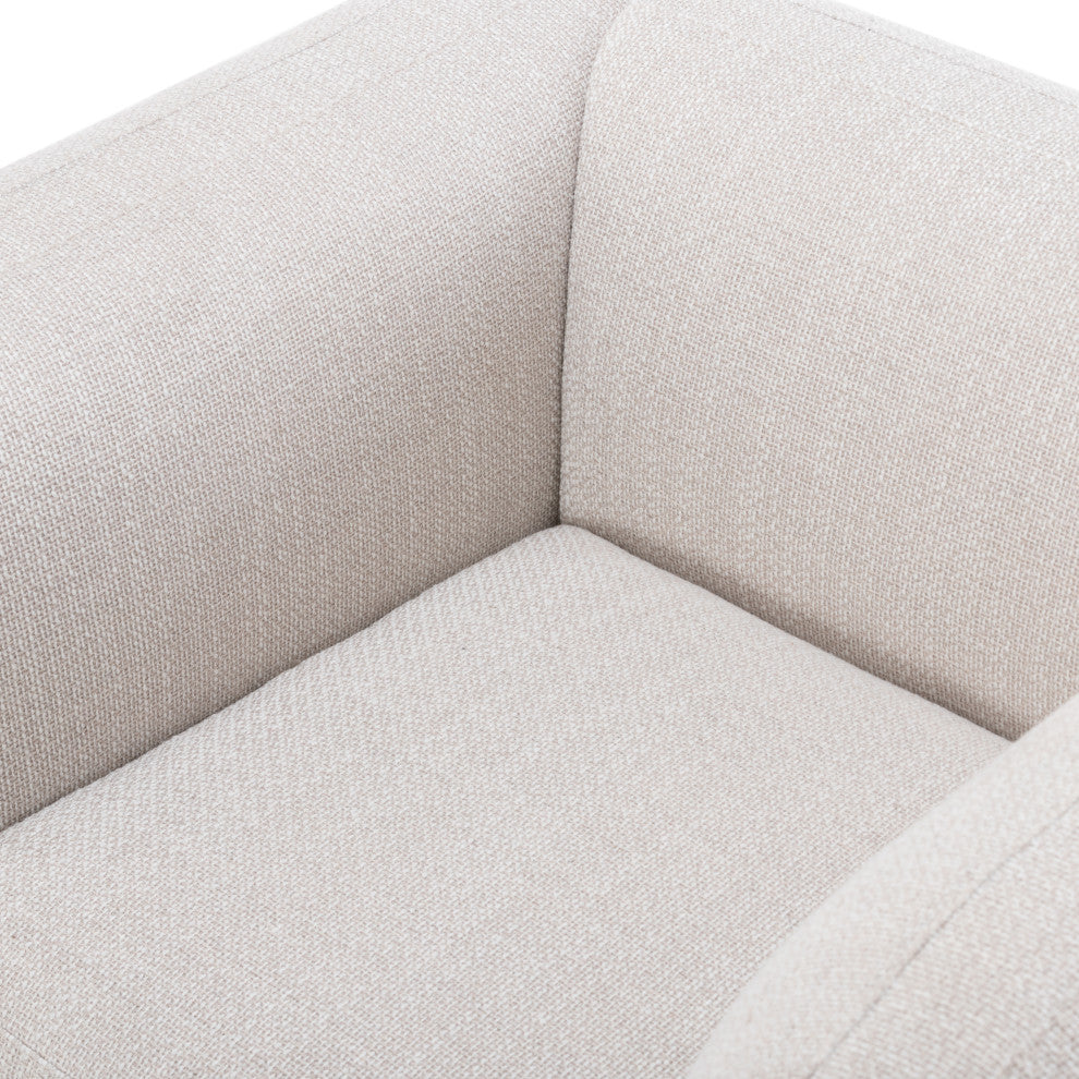 Nara Swivel Chair-Gibson Wheat