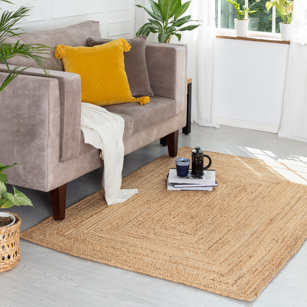 8'x10' Kerala Natural Jute Rug